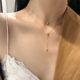 Cute Double Layer Necklace
