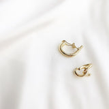 Metal Stud Earrings