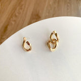 Metal Stud Earrings
