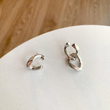 Metal Stud Earrings