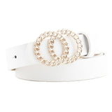 Leopard Double Rings Belt