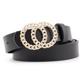 Leopard Double Rings Belt