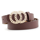 Leopard Double Rings Belt