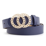 Leopard Double Rings Belt