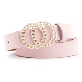 Leopard Double Rings Belt