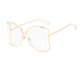 Pearls Half Round Sunglasses