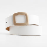 Wide Leather Belt