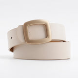 Wide Leather Belt