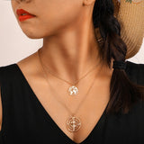 World Map Necklace
