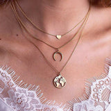 World Map Necklace