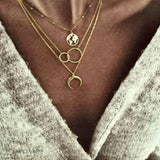 World Map Necklace