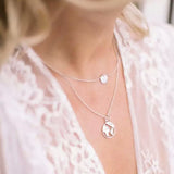World Map Necklace