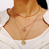World Map Necklace