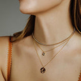World Map Necklace