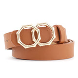 Bamboo Double Ring Buckle Belt