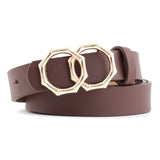 Bamboo Double Ring Buckle Belt