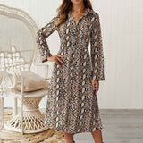 Snake Skin Print Dresses