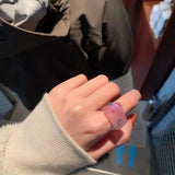 Vintage Transparent  Rings