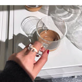Vintage Transparent  Rings