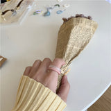 Vintage Transparent  Rings