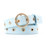 Pin Buckle  Leather Bel