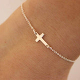 Cross Link Chain Bracelets