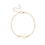 Cross Link Chain Bracelets