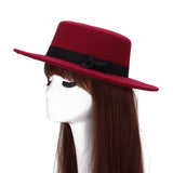 Vintage Big Felt Bow Cap