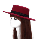 Vintage Big Felt Bow Cap