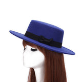 Vintage Big Felt Bow Cap