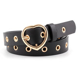 Vintage Gold Heart Belt