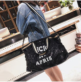 Sequins Shoulder Bag