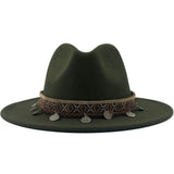 Vintage Gangster Trilby Felt Fedora Hat