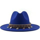Vintage Gangster Trilby Felt Fedora Hat
