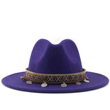 Vintage Gangster Trilby Felt Fedora Hat