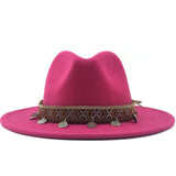 Vintage Gangster Trilby Felt Fedora Hat
