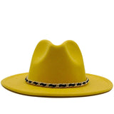 Wide Brim Wool Felt  Hat