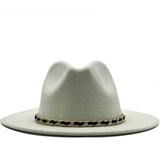 Wide Brim Wool Felt  Hat