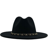 Wide Brim Wool Felt  Hat