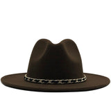 Wide Brim Wool Felt  Hat