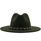 Wide Brim Wool Felt  Hat