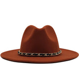 Wide Brim Wool Felt  Hat