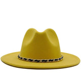 Wide Brim Wool Felt  Hat