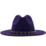 Wide Brim Wool Felt  Hat