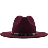 Wide Brim Wool Felt  Hat