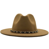 Wide Brim Wool Felt  Hat
