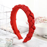 Solid Braided Hairband