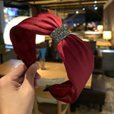 Vintage Knotted Wide Headband