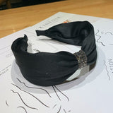 Vintage Knotted Wide Headband