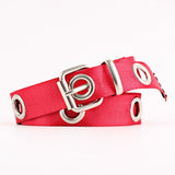 Student Girl Canvas Waist Belts